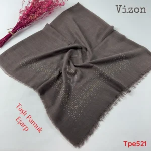 KA-078 Taşlı Pamuk Eşarp