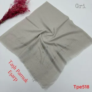 KA-086 Taşlı Pamuk Eşarp